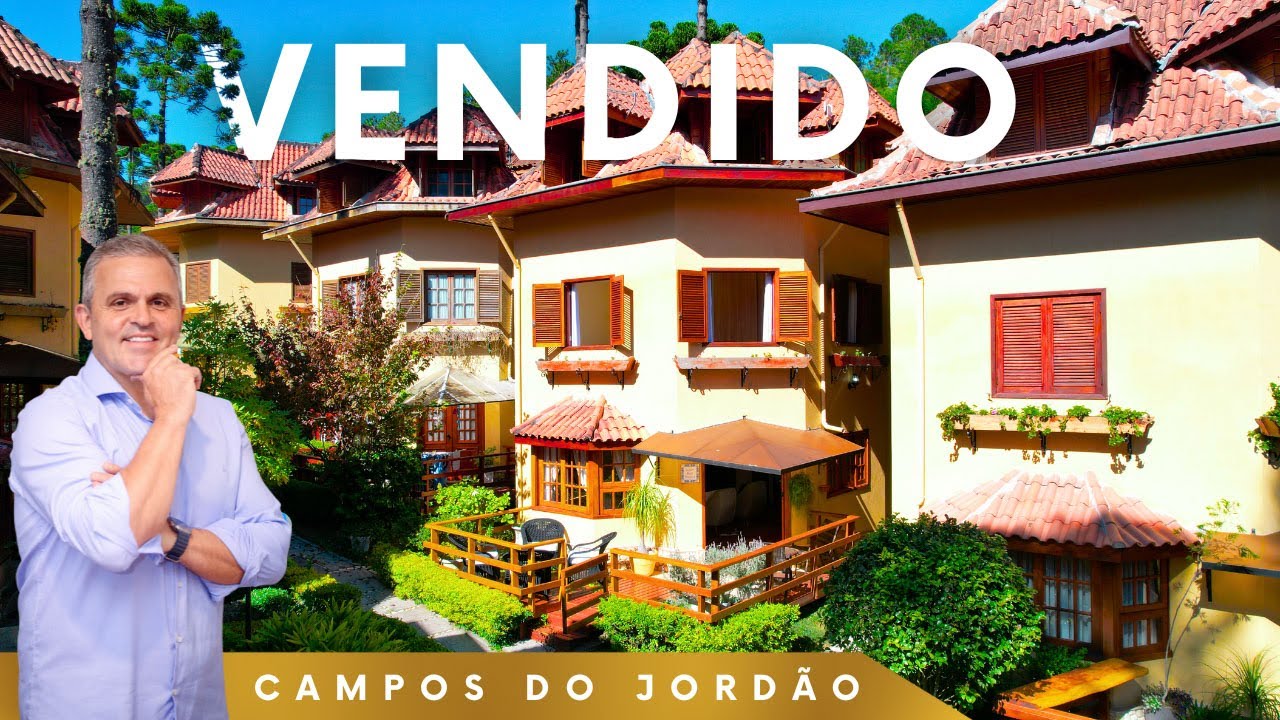 CASA EM CONDOMÍNIO FECHADO com preço de apartamento em Campos do Jordão!!!