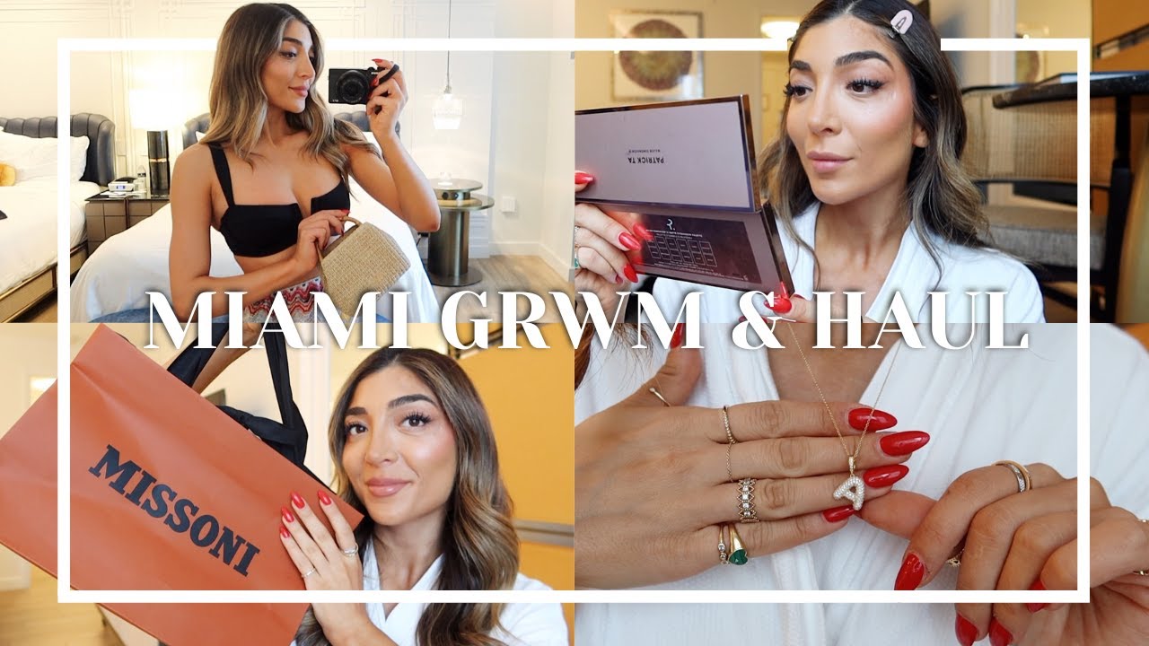 LETS GET READY & MIAMI HAUL | Amelia Liana