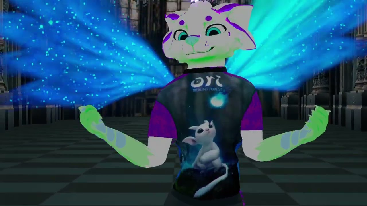 VRChat Furry dance Kesha - TiK ToK