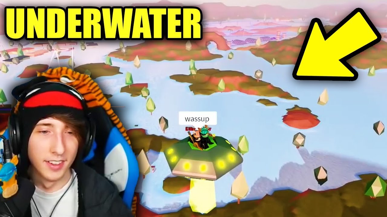 Asimo3089 INVITED Me To His SECRET UNDERWATER SERVER... | Roblox Jailbreak New Update
