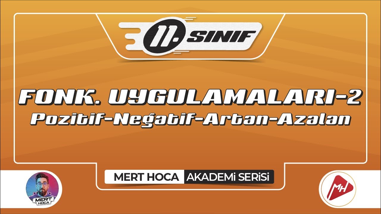Fonksiyon Uygulamaları-2 | 11.Sınıf Konu Anlatımı | Akademi Serisi