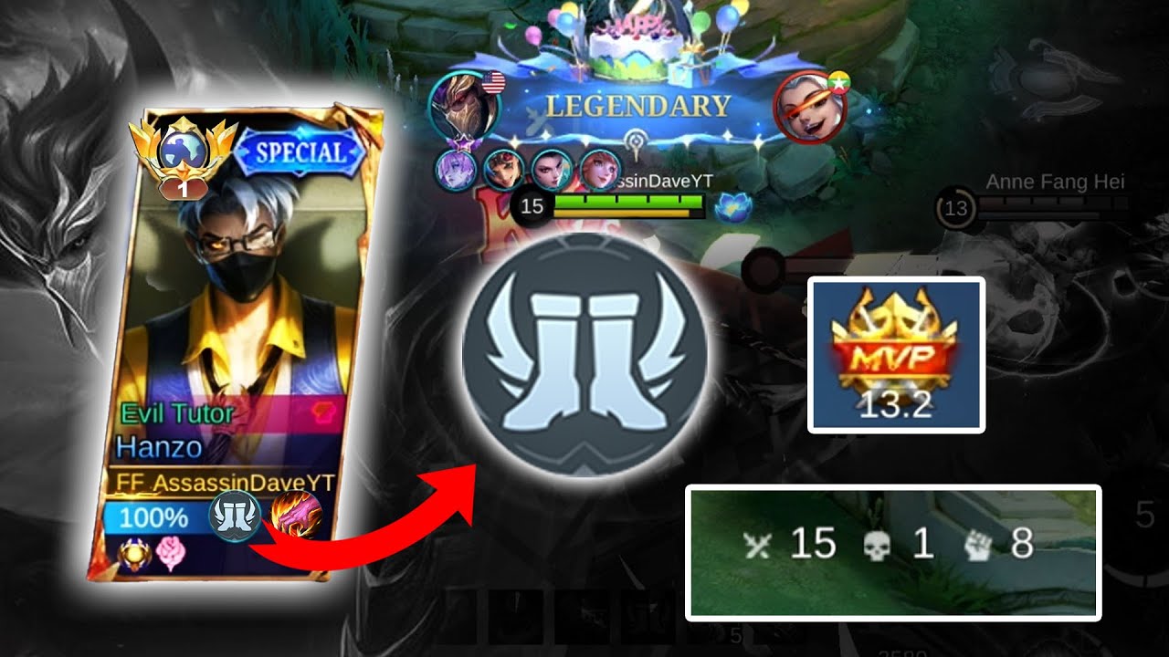 THIS EMBLEM IS CRAZY ON HANZO!