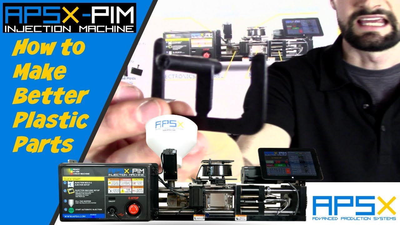 How to Make Better Injection Molded Plastic Parts - Troubleshooting for APSX-PIM