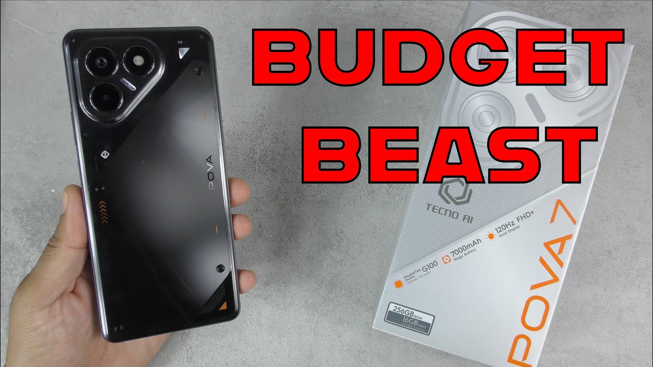 Tecno Pova 7 4G - Crazy Battery, Smooth Performance: Unboxing & Review
