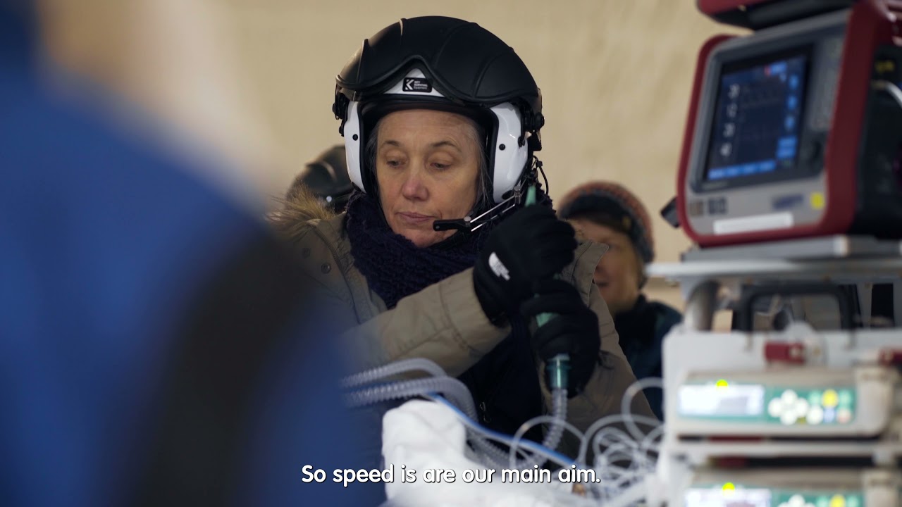 Children's Air Ambulance - In action