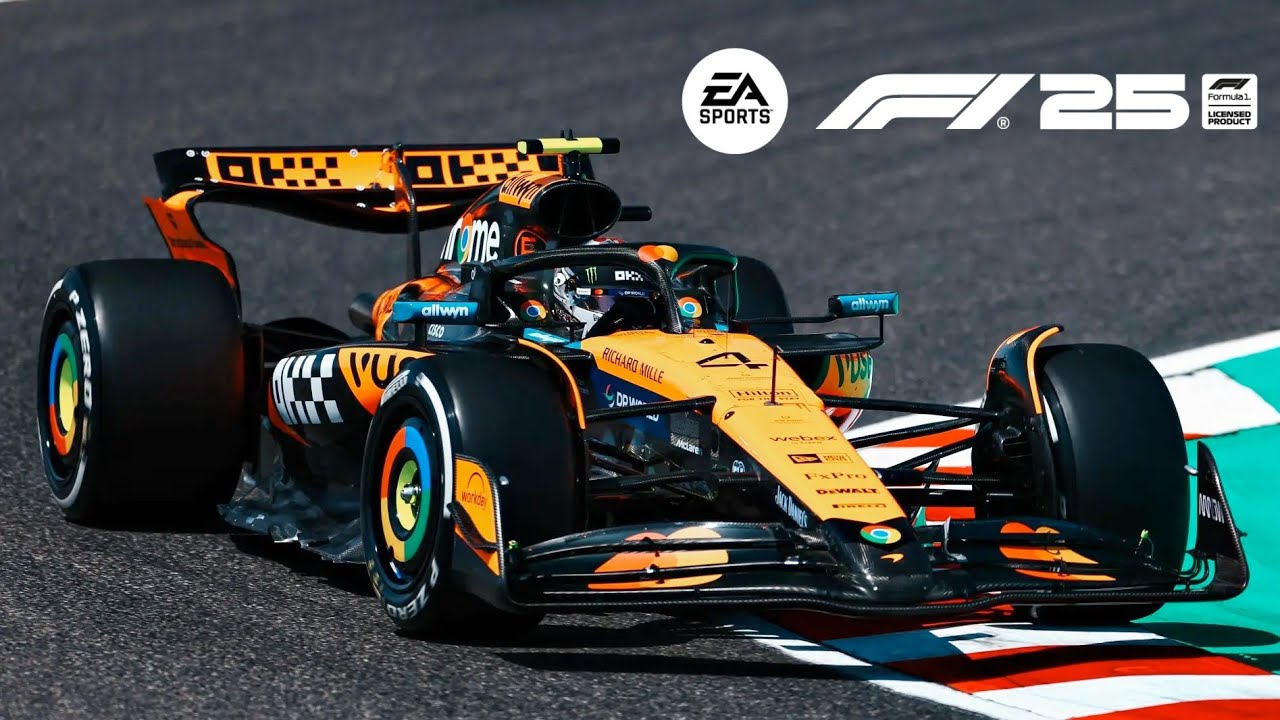 F1 2025 Gameplay | Lando Norris Mclaren - Melbourne Albert Park Circuit Australia