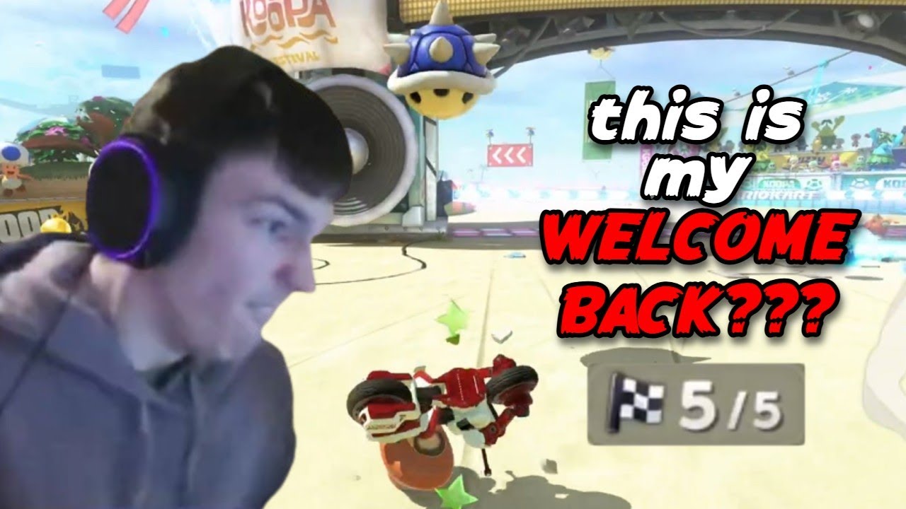 Итак, это моё возвращение в мир Mario Kart...