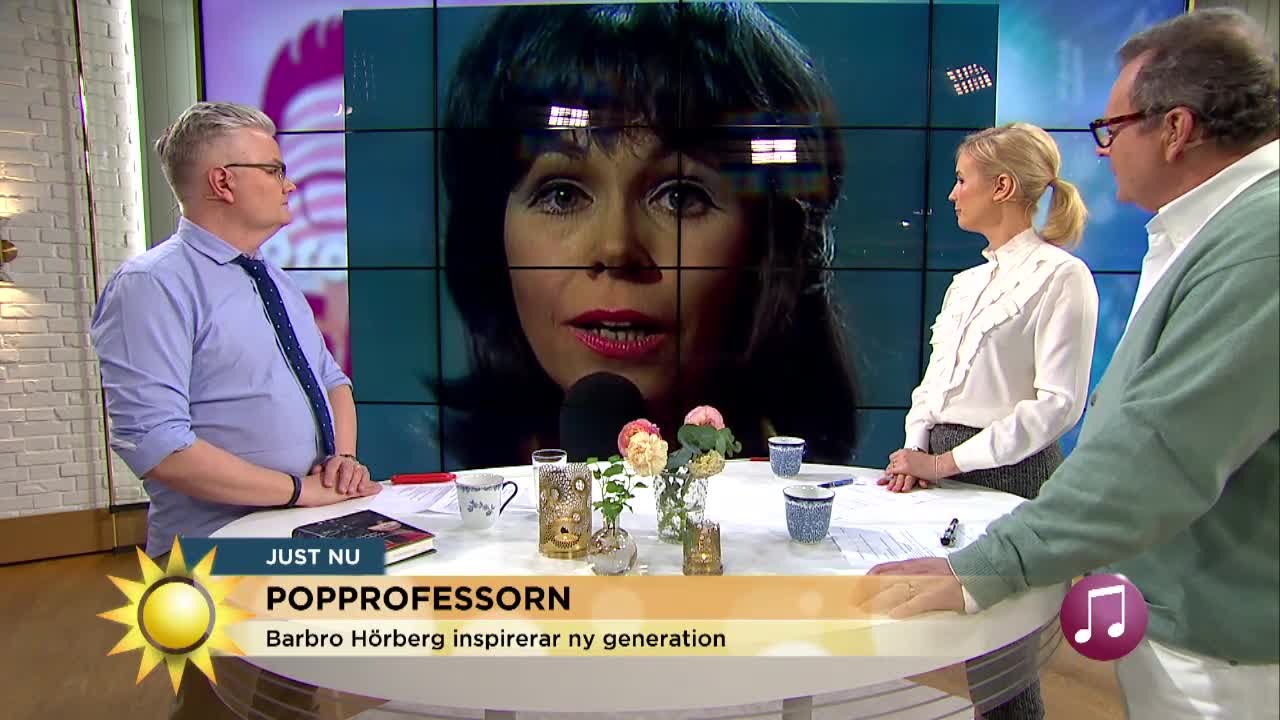 Barbro Hörberg inspirerar en ny generation   - Nyhetsmorgon (TV4)