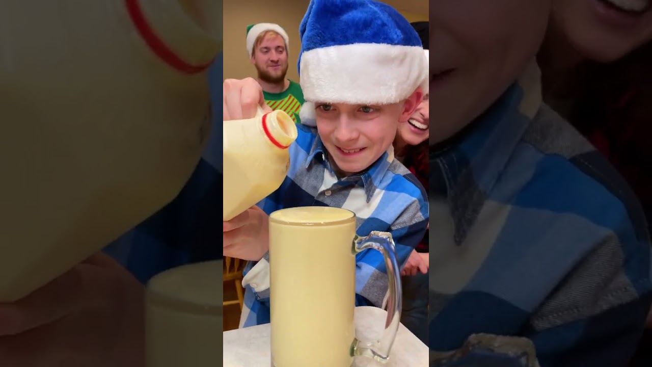 Don't let the Egg Nog Overflow 😬