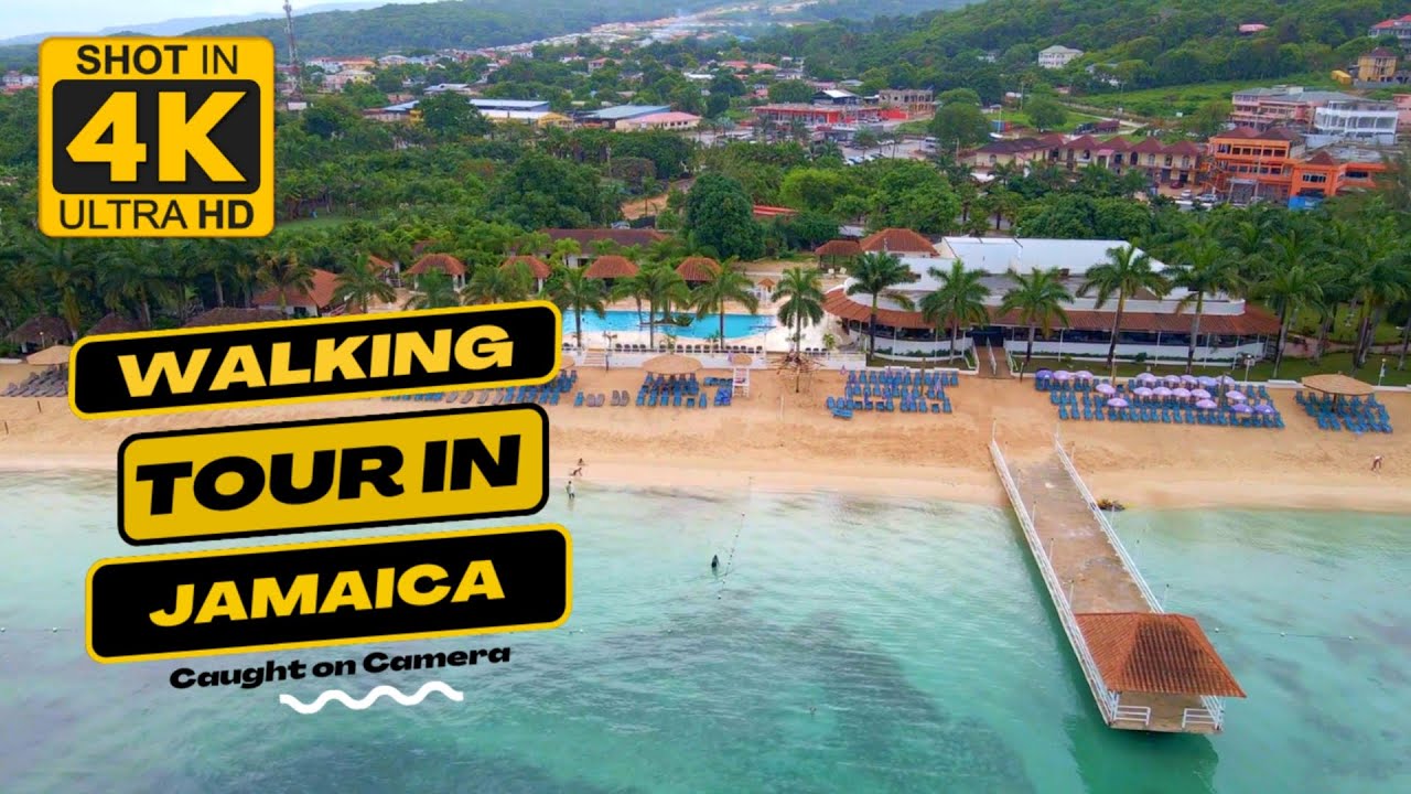 ✔️BREATHING GET-AWAY Walking Tour Of PUERTO SECO BEACH PARK St Ann Jamaica BEST QUALITY 4K HDR 2023