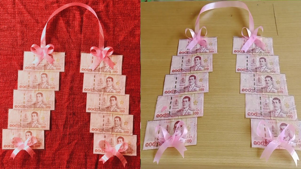 พวงมาลัยปัจฉิมแบบง่าย แบบที่ 1