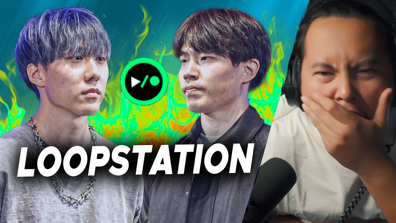 Reacting to JUNNO 🇯🇵 vs MAHIRO 🇯🇵 | GBB25: BOSS Loopstation | Quarter Final