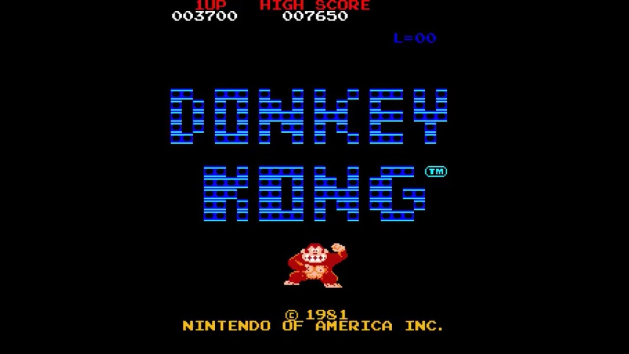 EVERY Game Start Theme Of Donkey Kong (Arcade with Ports)