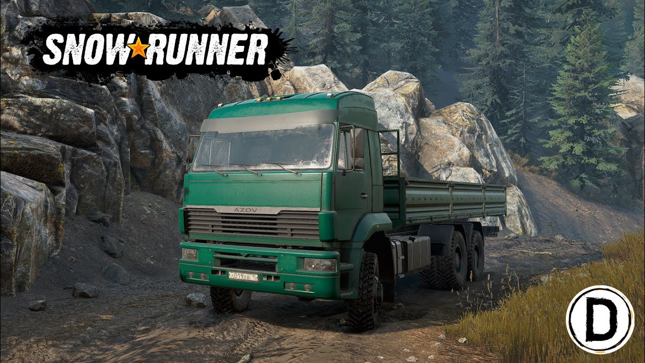 МОД Azov 5000 8x4 6x6 6x4 для SnowRunner