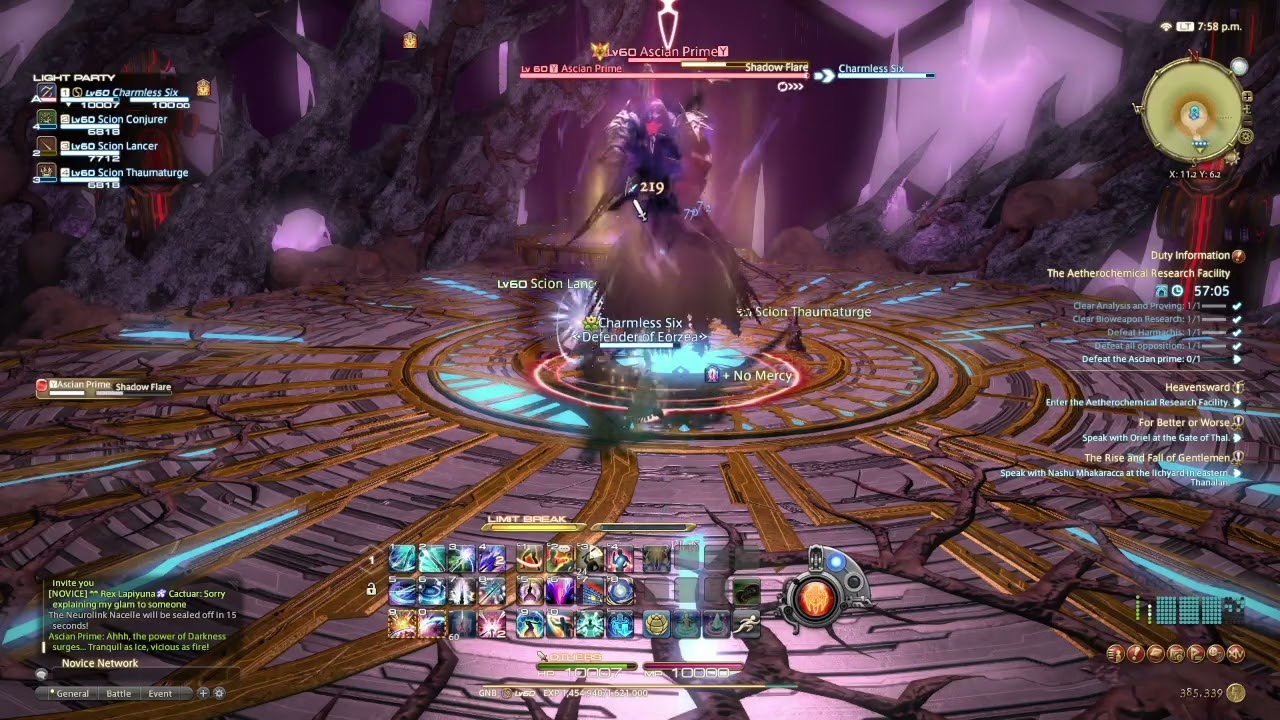 Ascian Prime Boss Fight - Dungeon