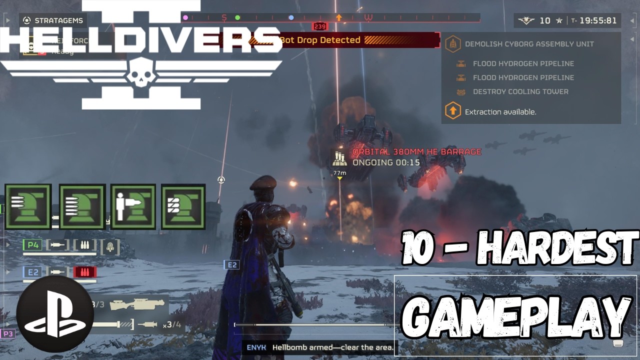 (PS5) Helldivers 2: Gameplay - Hardest Difficulty