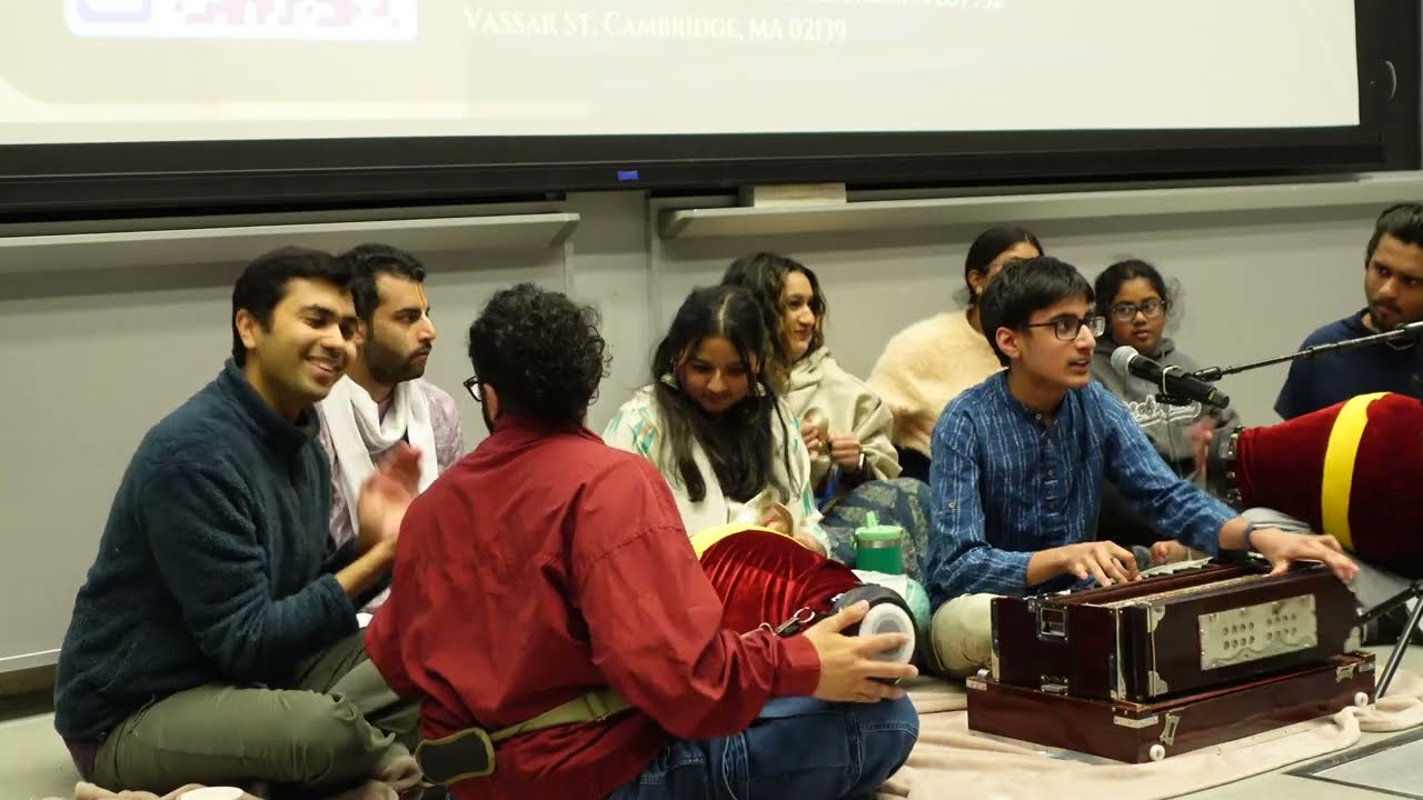 Hare Krishna kirtan at MIT - 2 - April 12, 2025