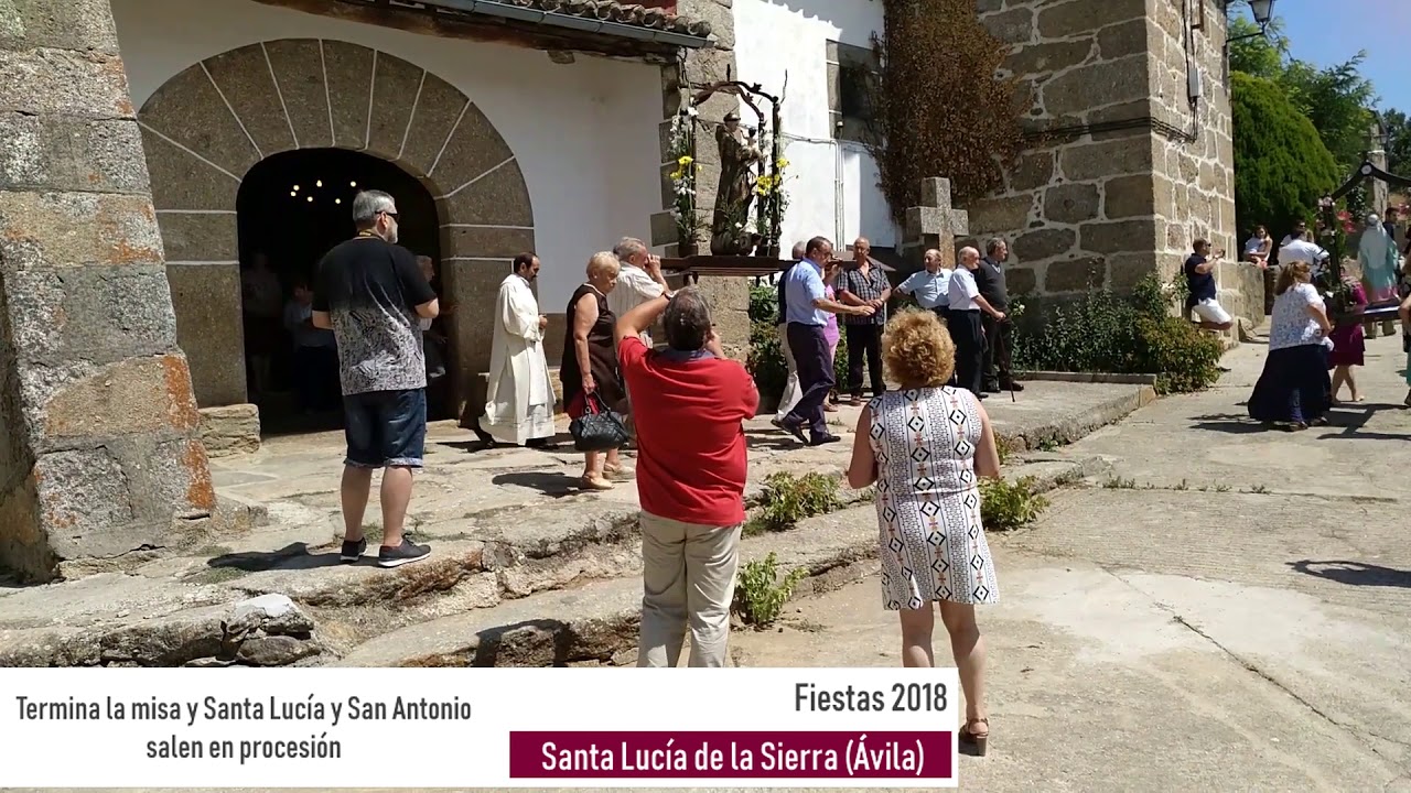 Santa Lucía de la Sierra  Fiestas 2018