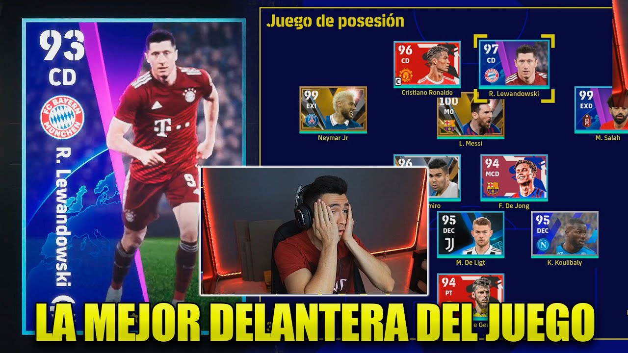COMPRO A LEWANDOSKI ESPECIAL Y ARMO EL MEJOR ATAQUE DE EFOOTBALL PARA TERCERA DIVISION 🔥