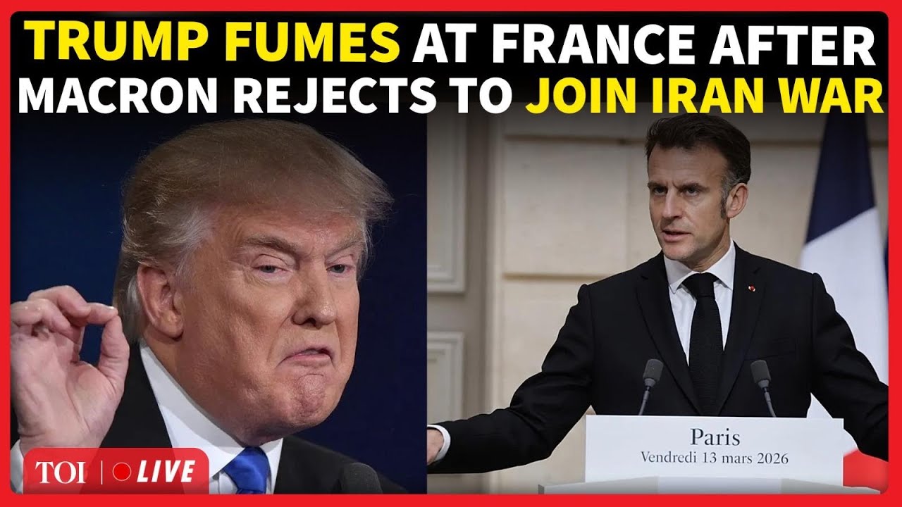 'He'll Be Out Soon': Trump Loses COOL On Macron After France Steps Back To Join US-Iran War