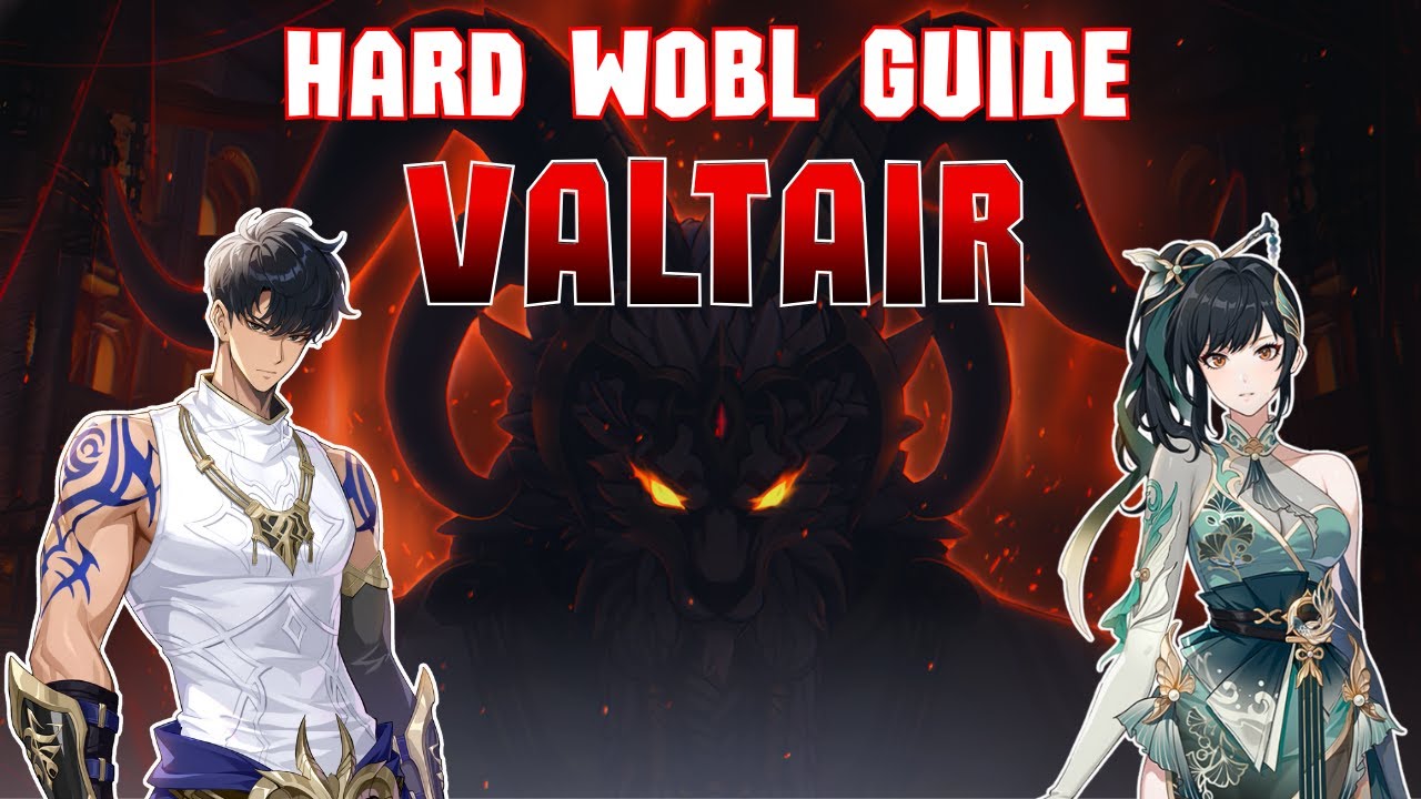 HARD WOBL: VALTAIR GUIDE & FULL TOP 3000 RUN [SOLO LEVELING: ARISE]