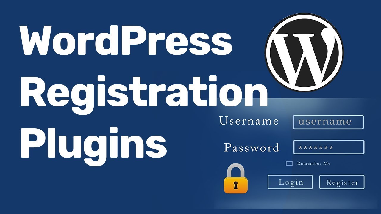 WordPress User Registration Login Plugin