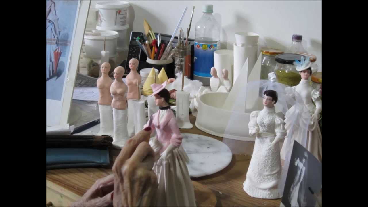 Muñecas de azúcar de Marithé de Alvarado