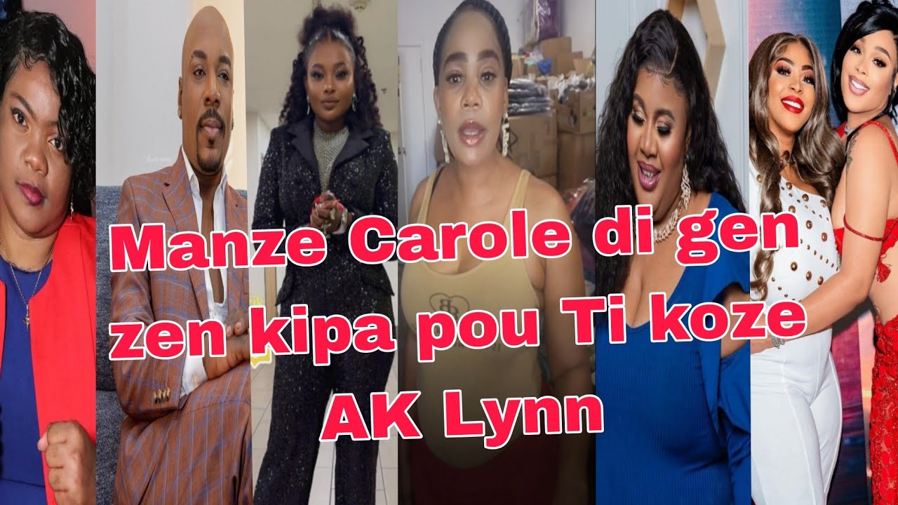 Manze Carole vinn pale nan dosyé Uncle Kendji a/ lidi Lynn poul kite sa/Li Salambé Annie pou Natacha