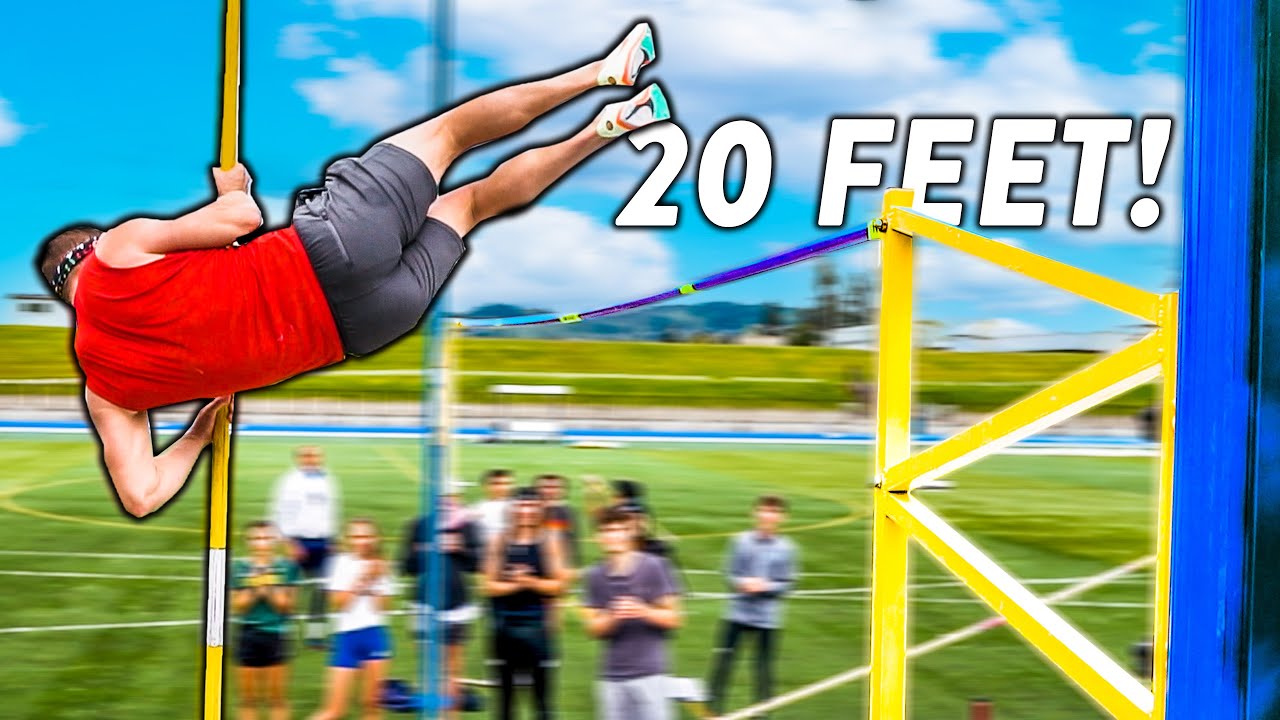 I Tried Pole Vaulting for the First Time! (AMBULANCE CALLED)