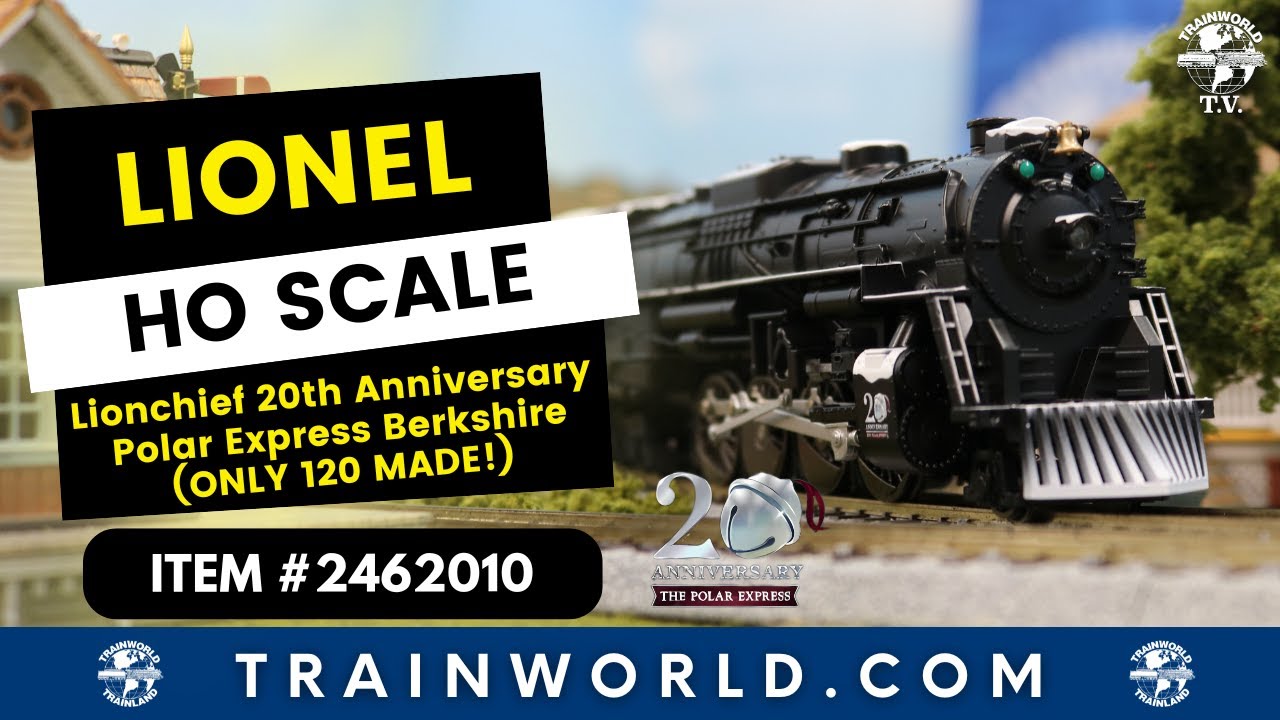 Lionel HO Polar Express 20th Anniversary Berkshire