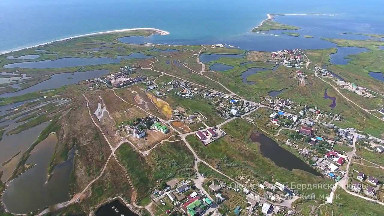 Бердянск с высоты птичьего полета