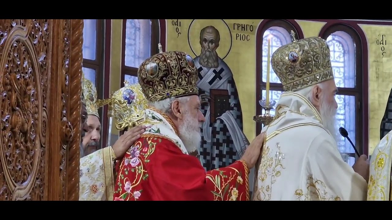 ΧΕΙΡΟΤΟΝΙΑ ΤΟΥ ΕΠΙΣΚΟΠΟΥ ΑΧΕΛΩΟΥ κ. ΝΗΦΩΝΟΣ ΣΤΗΝ ΑΓΙΑ ΤΡΙΑΔΑ ΠΕΙΡΑΙΩΣ