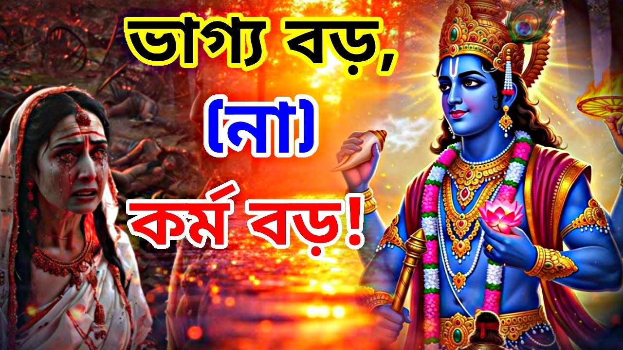 আপনি ব্যর্থ হলে দোষ কার—ভাগ্যের, না আপনার কর্মের ?