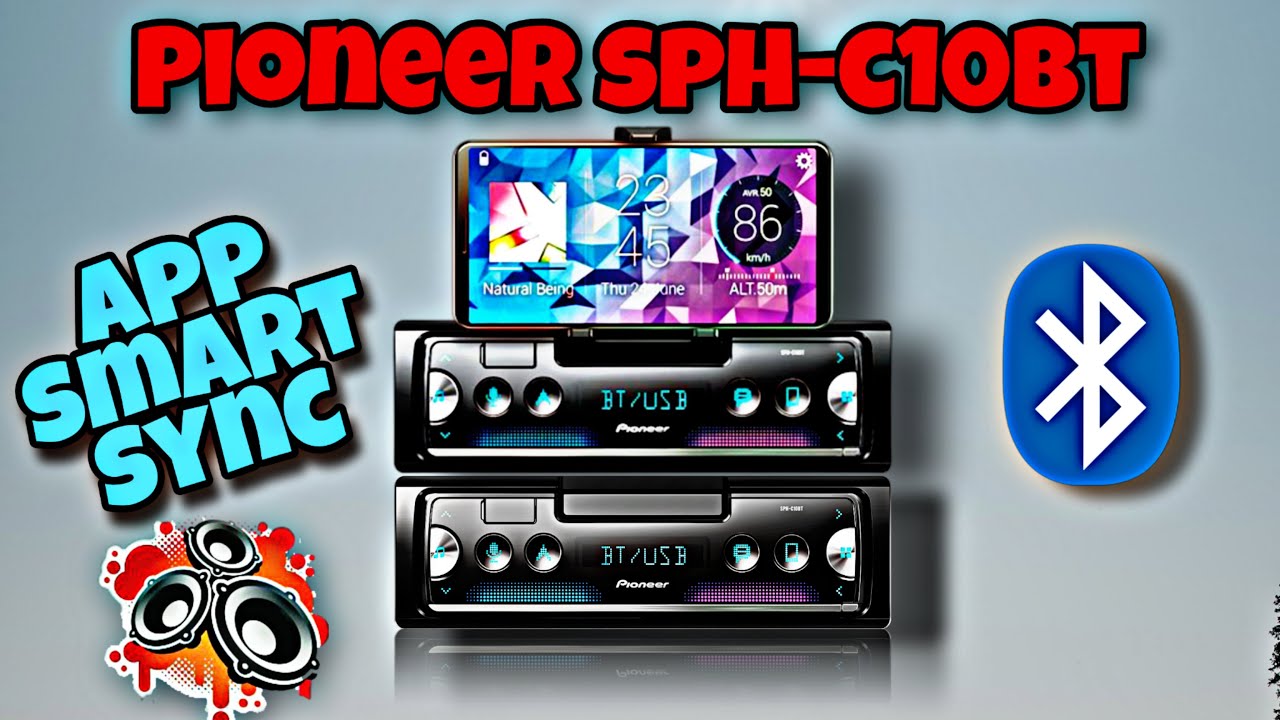 Aparelho de som Pioneer Smartphone Receiver SPH-C10BT