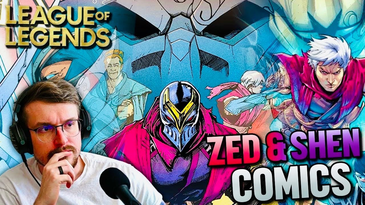 SHEN & ZED COMIC FULL DRAMATIC READING w/ SOUND EFFECTS! (League Lore)