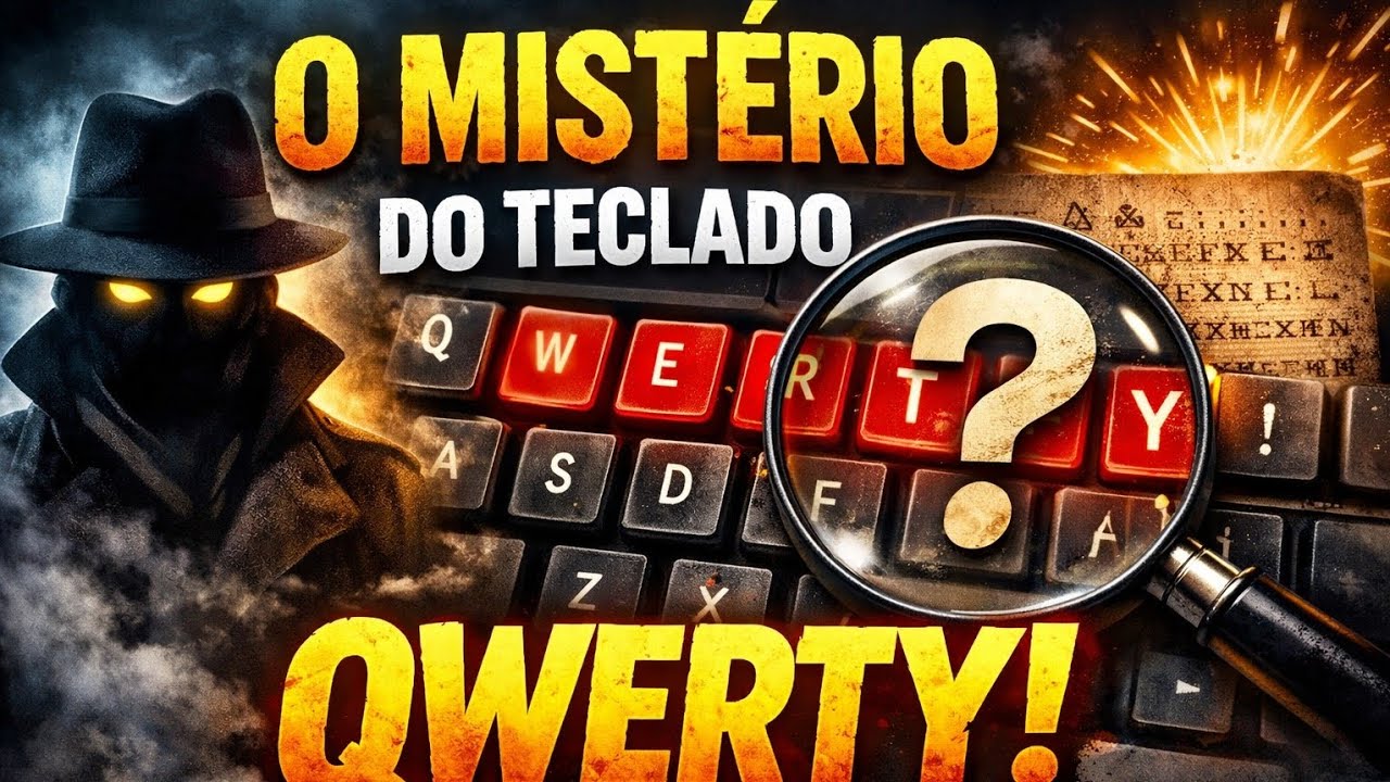 Por Que o Teclado QWERTY Existe? A Verdade Que Ninguém Te Conta