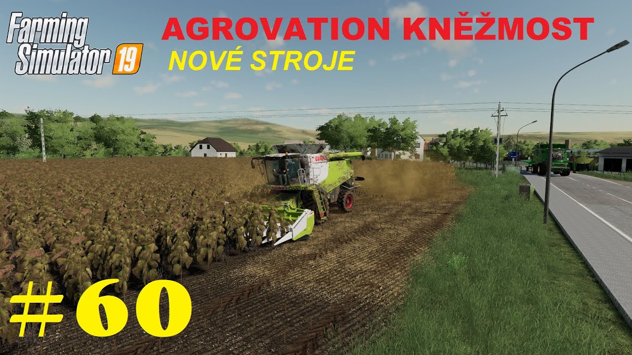 MLÁCENÍ SLUNEČNICE - FS19 CZ/SK I AGROVATION KNĚŽMOST #60