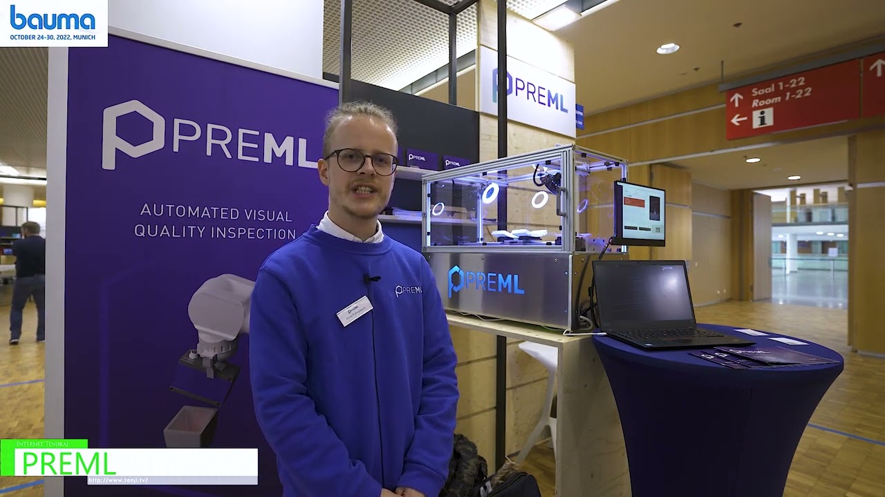 [bauma 2022 Мюнхен]  PREML - Автоматический визуальный контроль качества