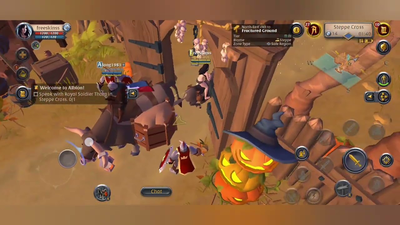 How to get free skins in Albion Online version 1