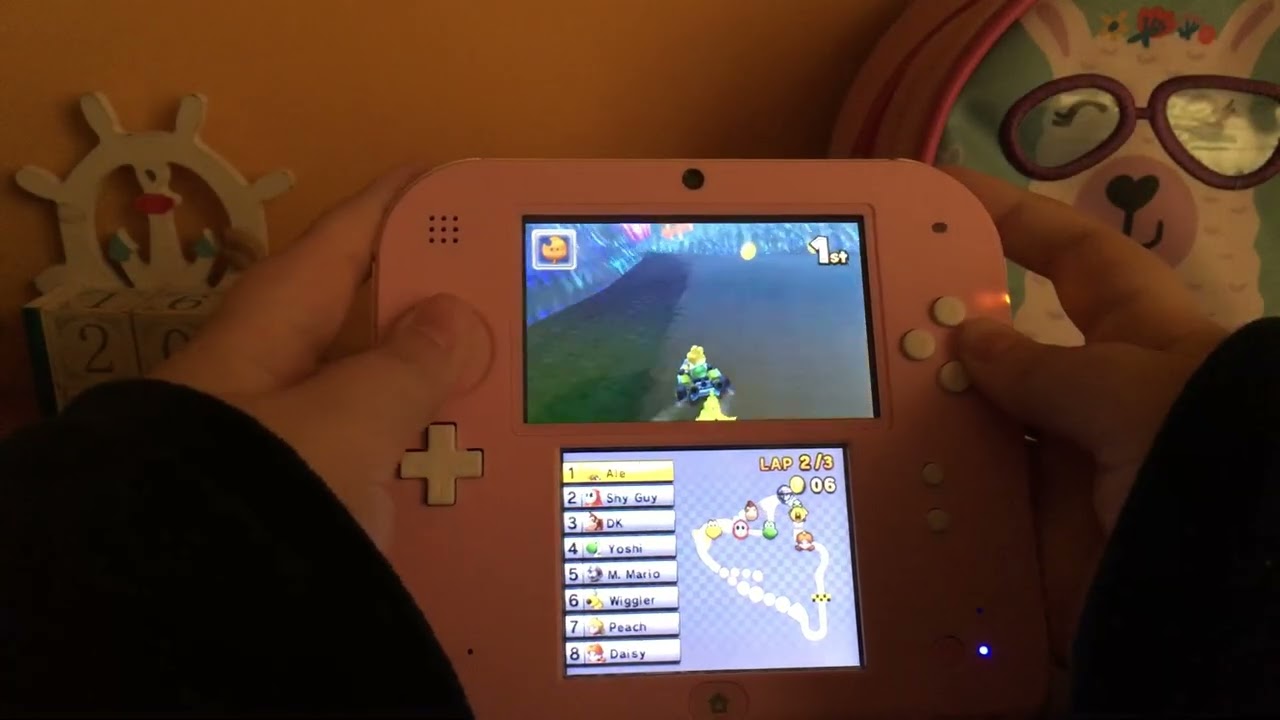 Copa Caparazón -05- Mario Kart 7(3DS)