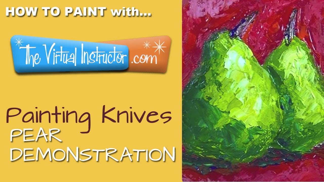 Knife Painting with Acrylics
