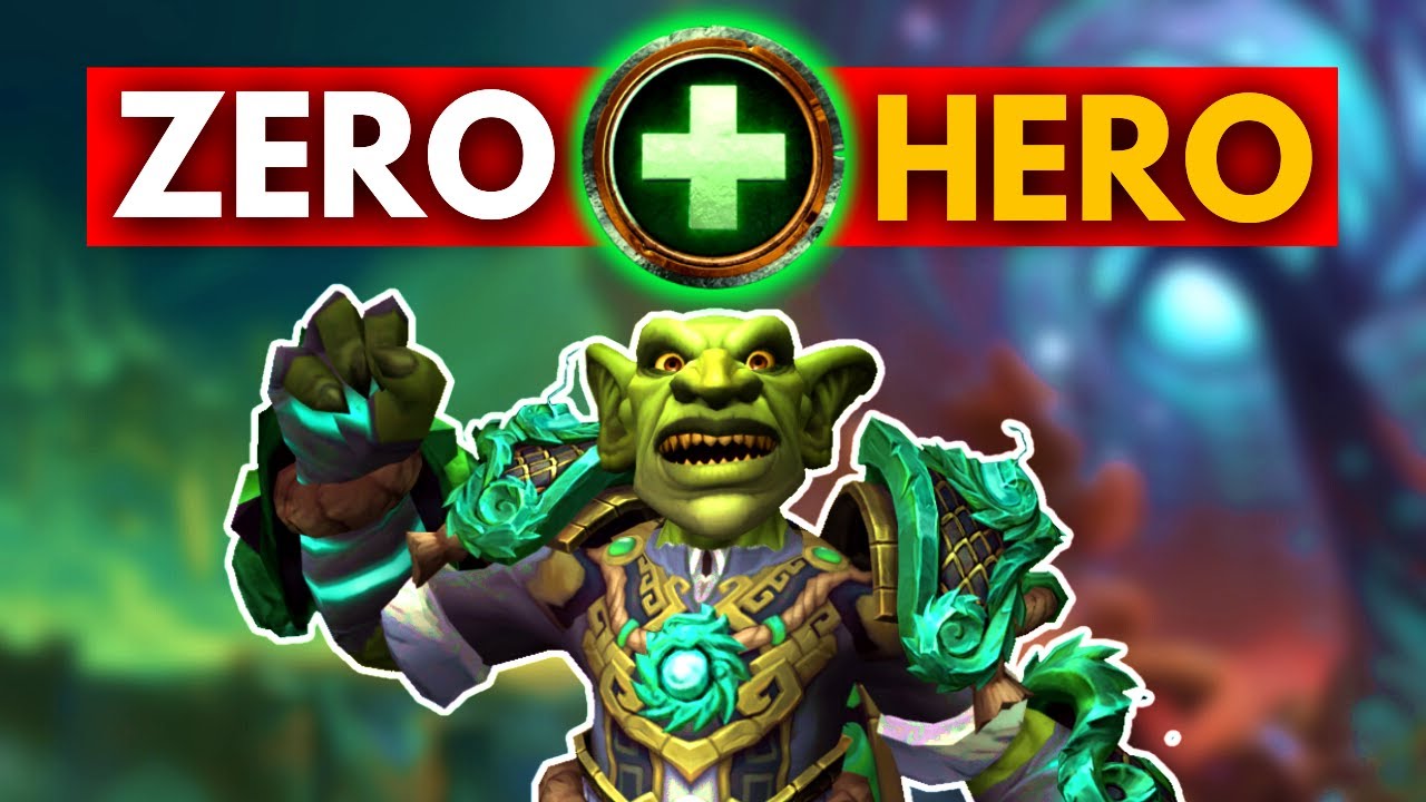 MY FIRST HEALER FINISHED!🐉 │ WoW: Ultimate Zero to Hero