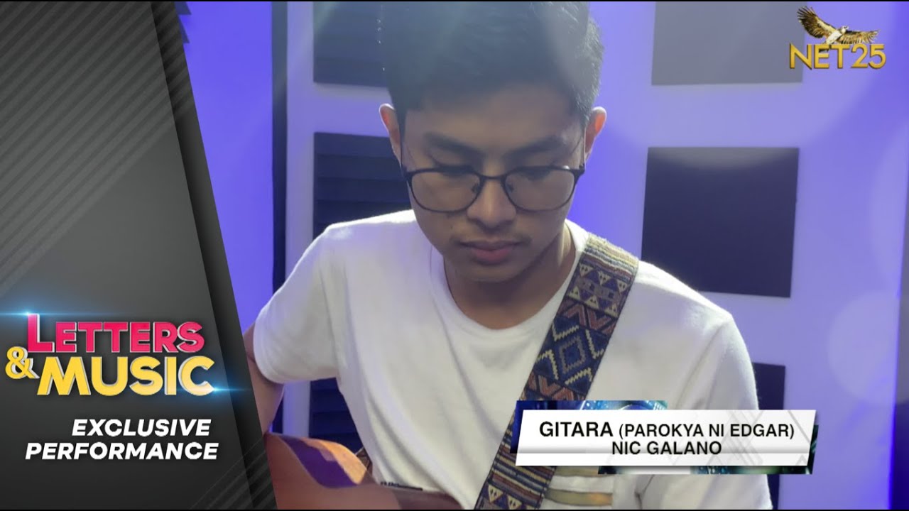 Nic Galano - Gitara I Parokya Ni Edgar I (NEWT25 Letters and Music Online)