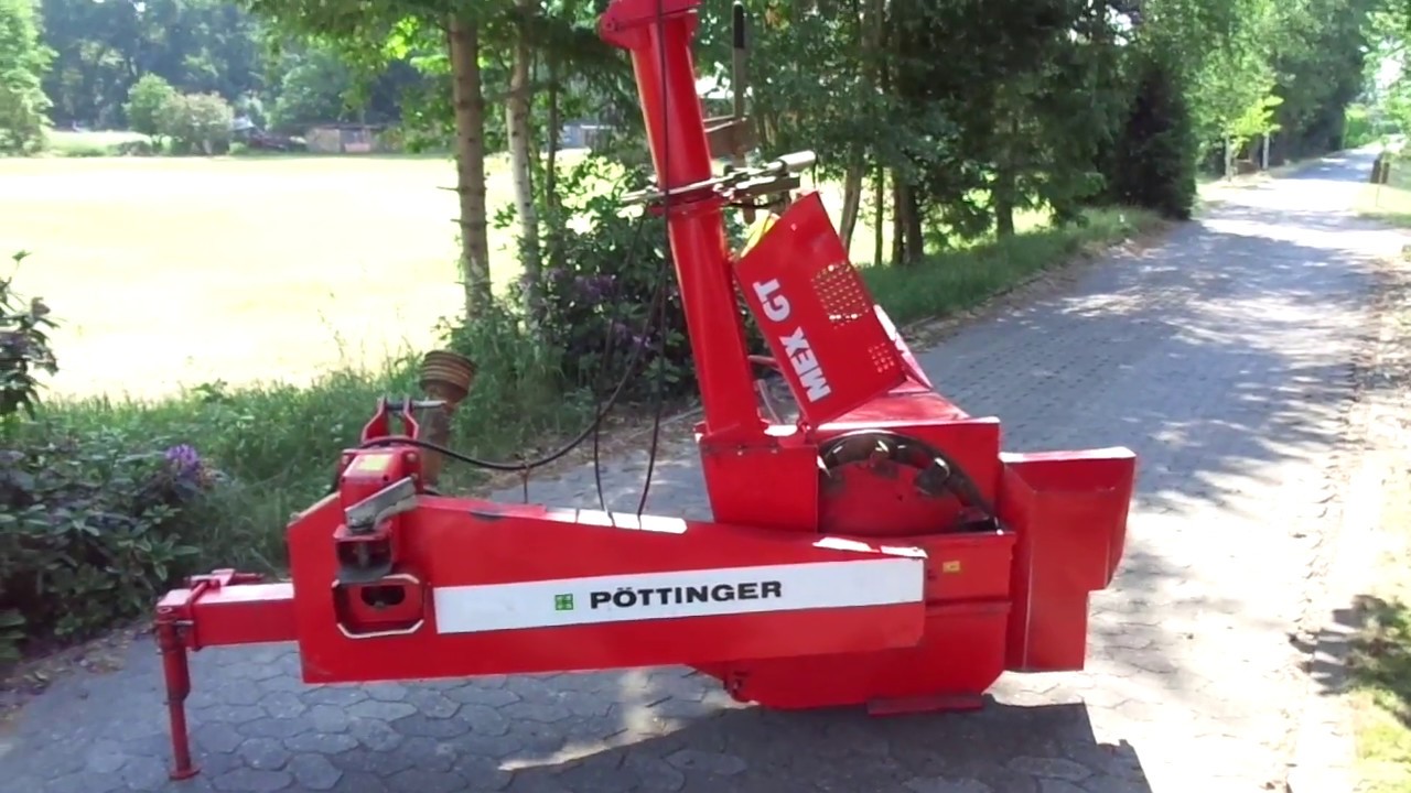 Pöttinger Scheibenradhäcksler Mex GT