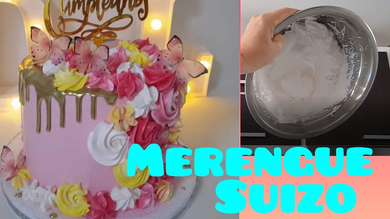 Merengue Suizo Firme y Perfecto ◾3 INGREDIENTES