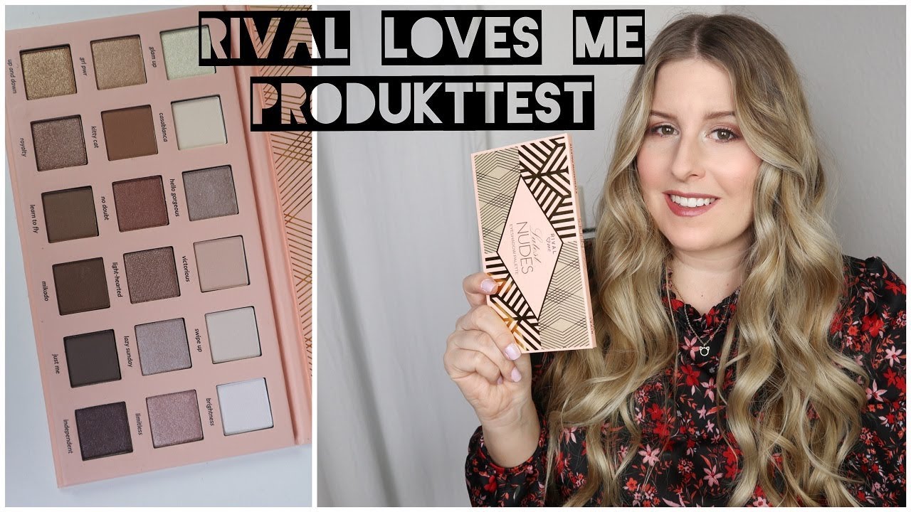 RIVAL LOVES ME PALETTE LIVETEST | Swatches und Review