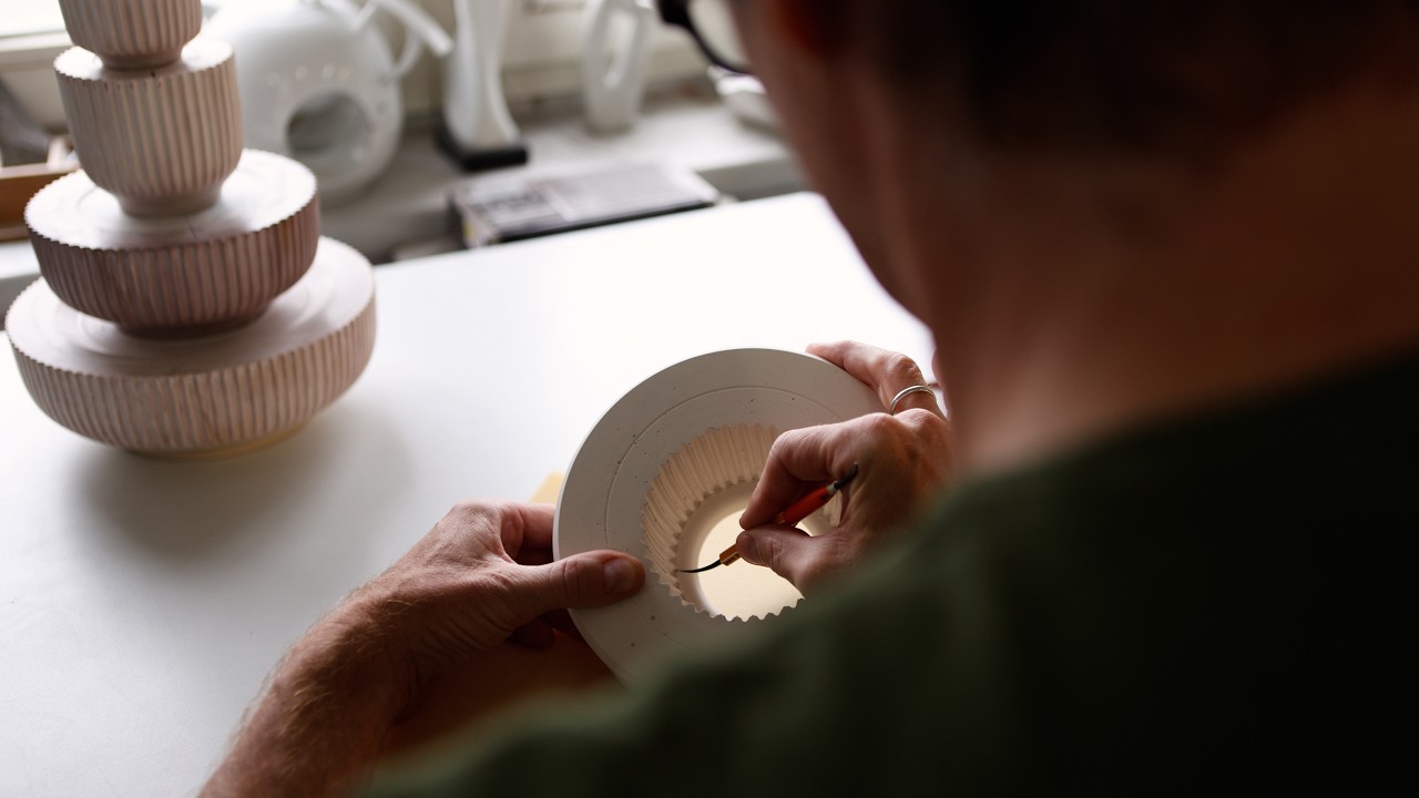 Porzellan in Perfektion: So entsteht die Gussform der Produktneuheit SENTO Relief Wave