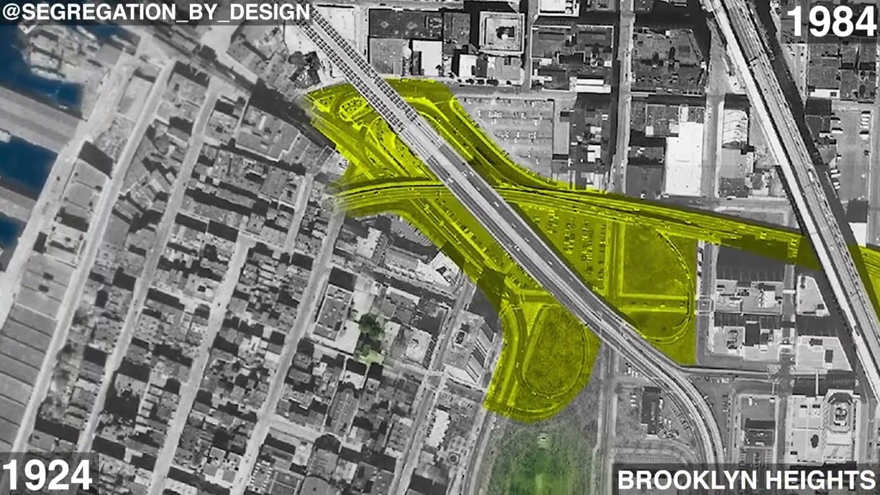 Construction of the Brooklyn-Queens Expressway