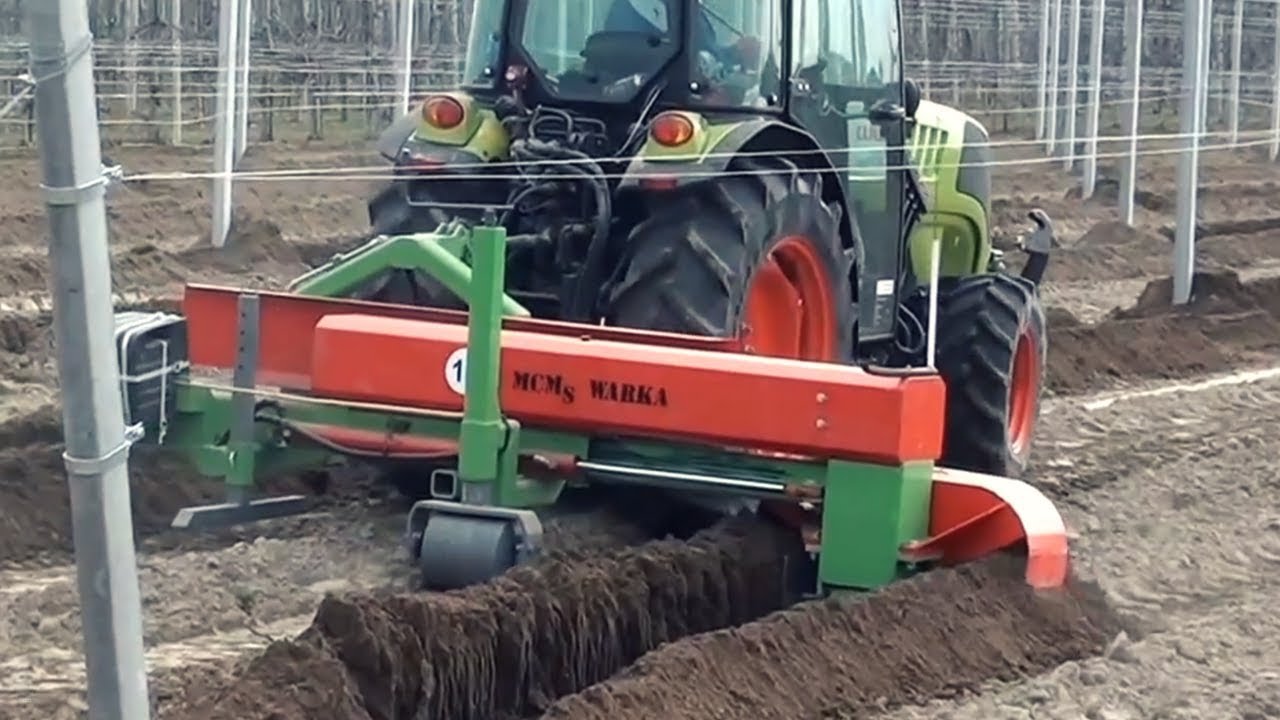 Polski producent przedstawia: frezarko-sadzarka sadownicza MCMS Warka