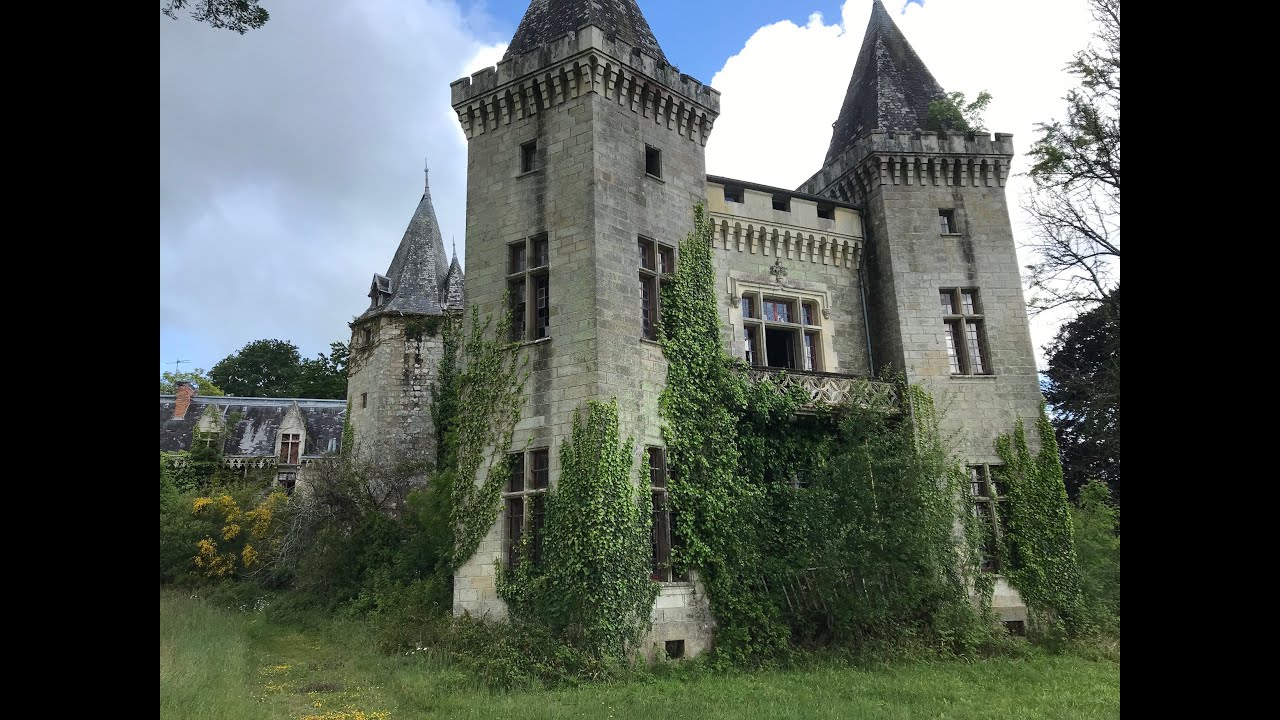 URBEX -02- UN SI BEAU CHÂTEAU ABANDONNÉE AUX BORD DE LA MER.            ( CHÂTEAU SÉQUOIA )